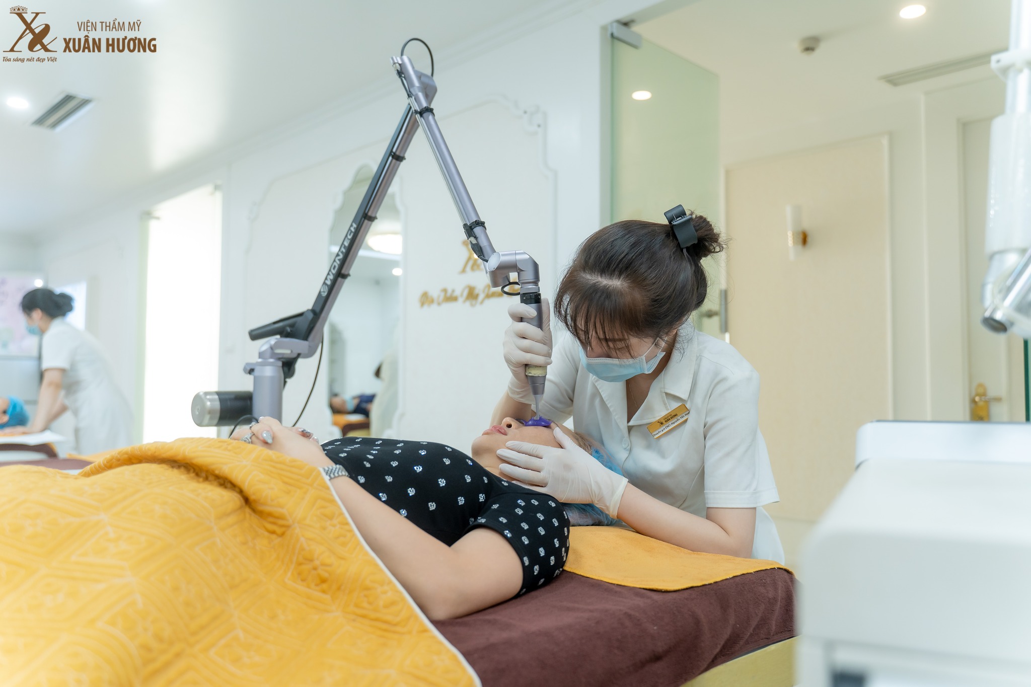 công nghệ trị sẹo lõm bằng laser