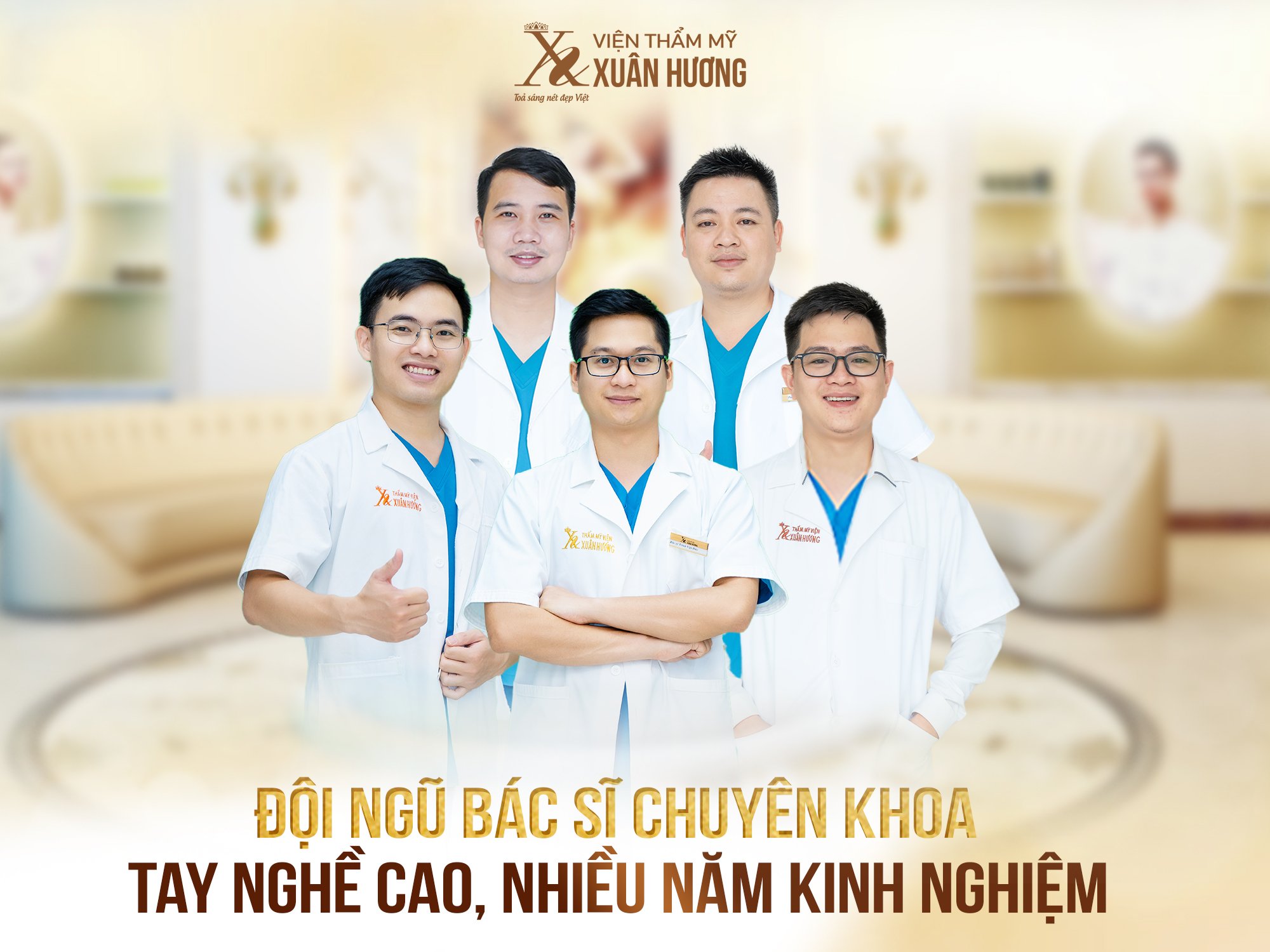 đội ngũ bác sĩ của Xuân Hương