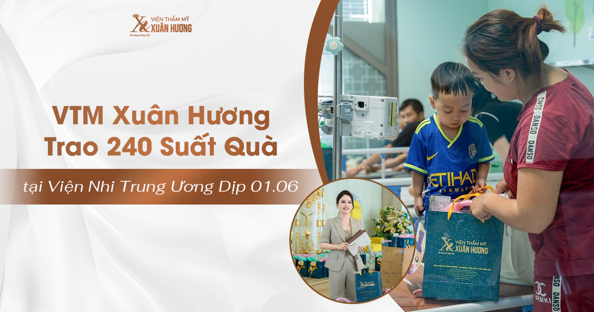 viện thẩm mỹ xuân hương trao 240 suất quà