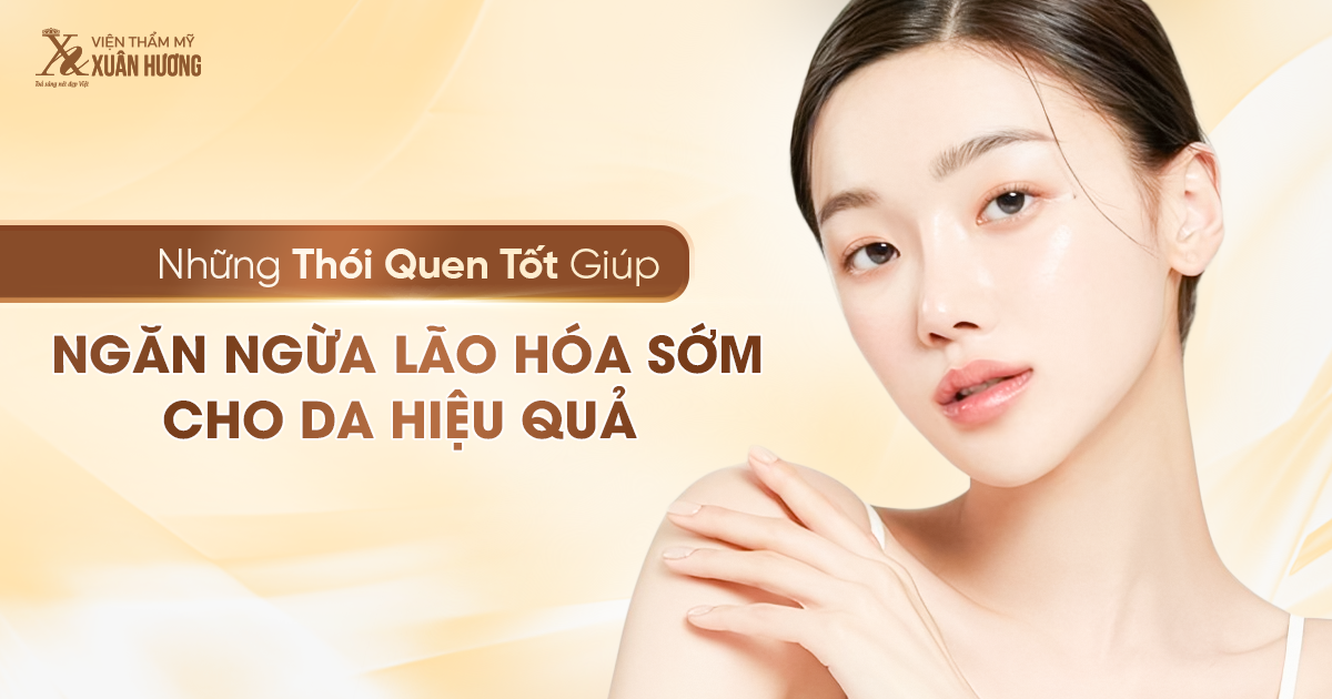 thói quen chống lão hóa sớm