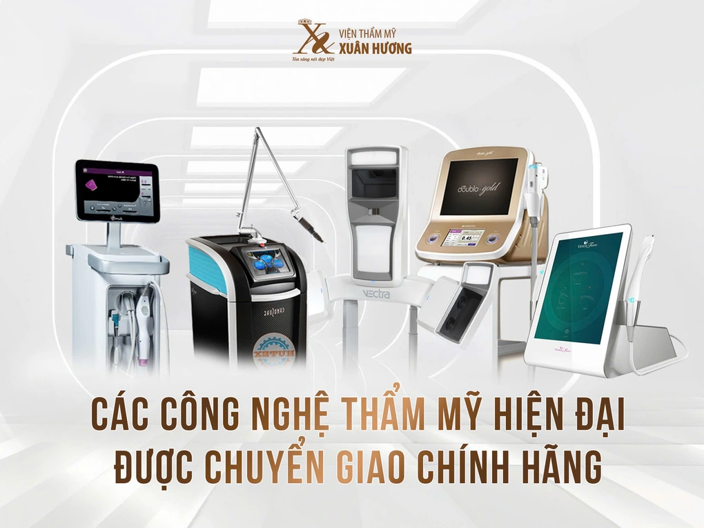 hệ thống máy móc công nghệ hiện đại