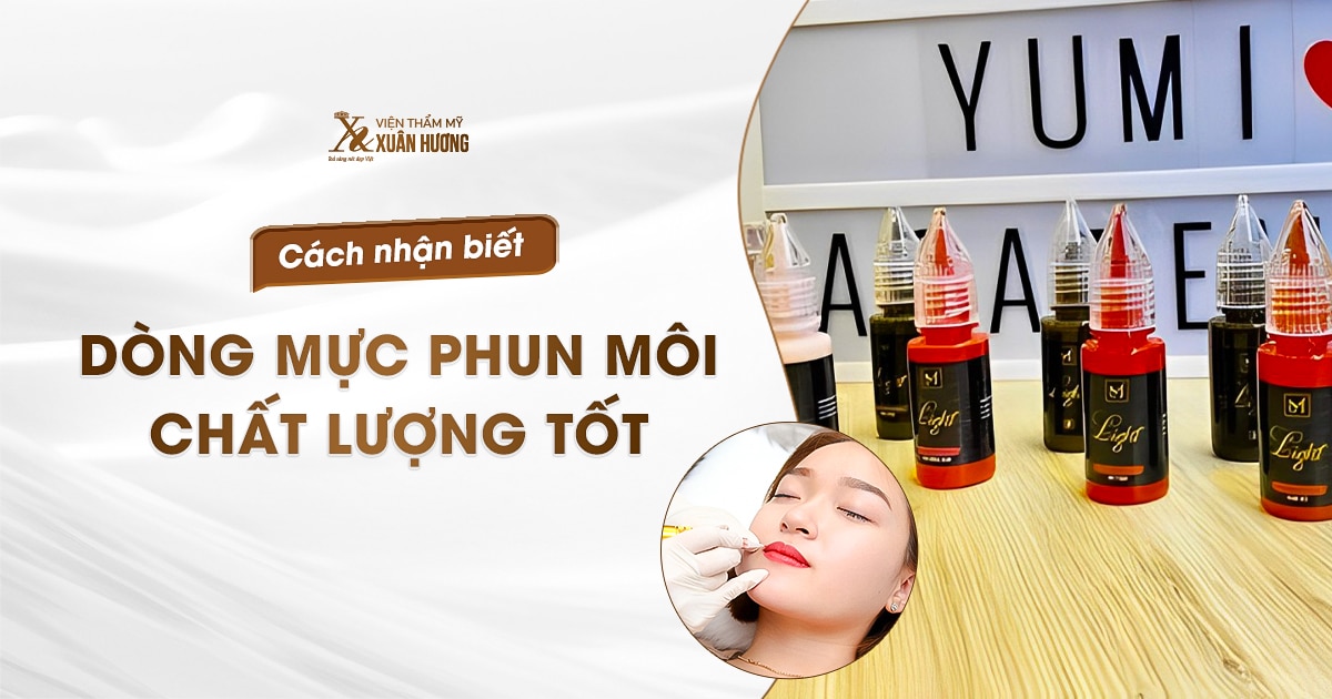 mực phun môi tốt