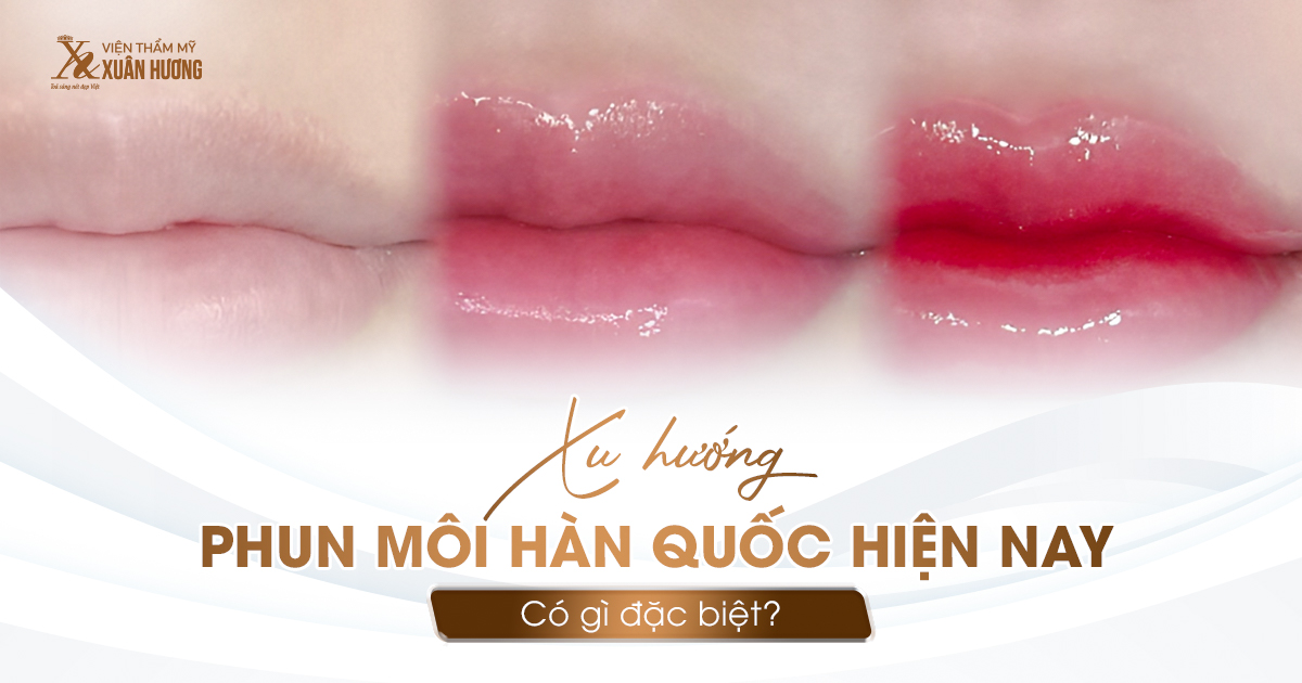 phun môi hàn quốc