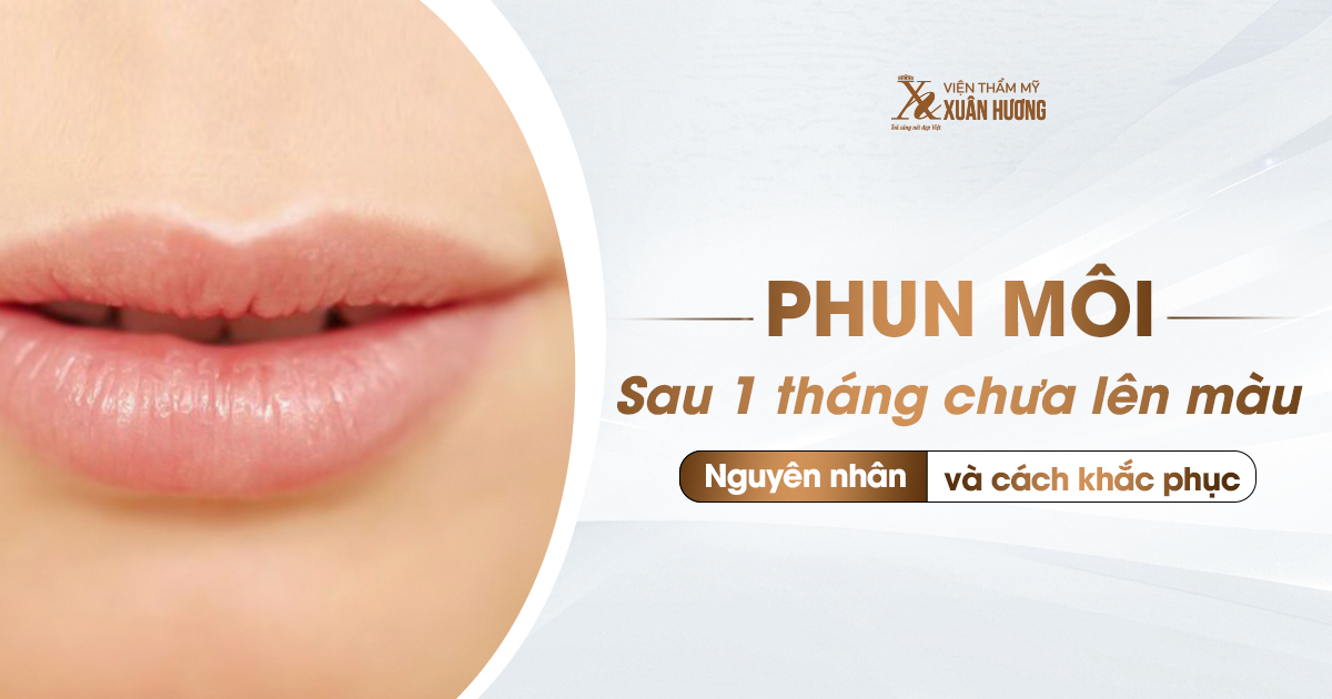 phun môi sau 1 tháng sẽ như thế nào