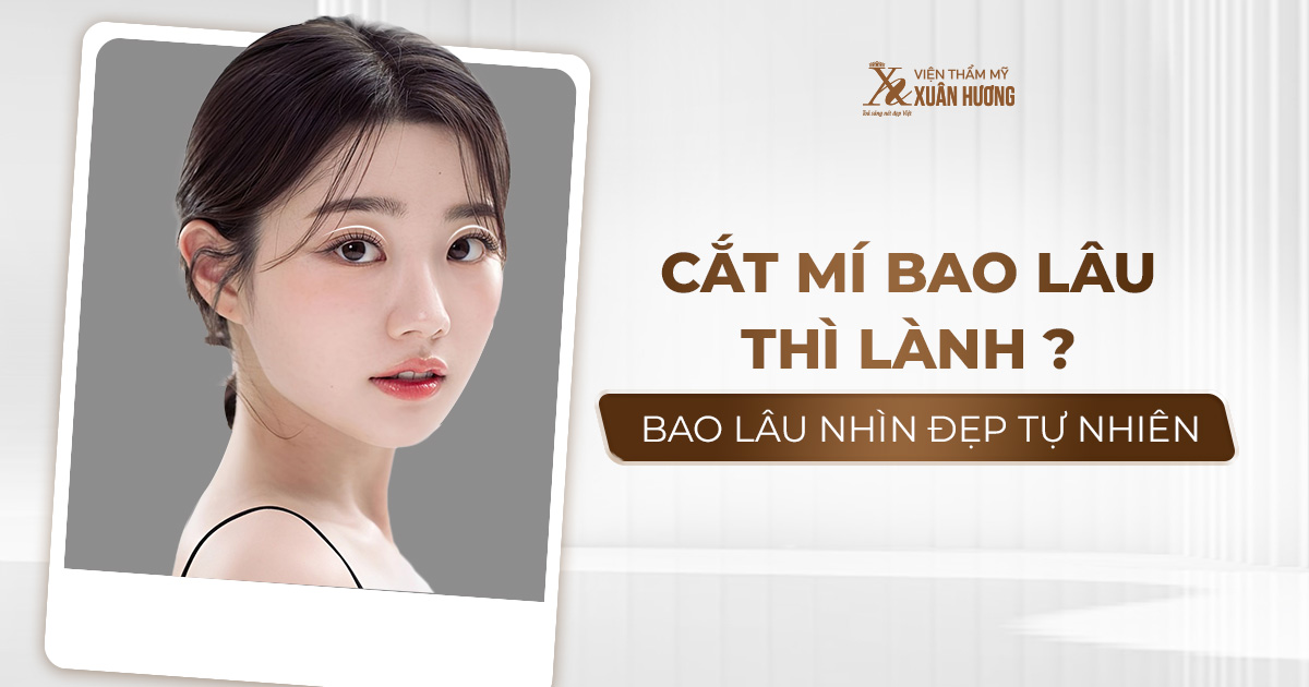 cắt mí bao lâu thì lành