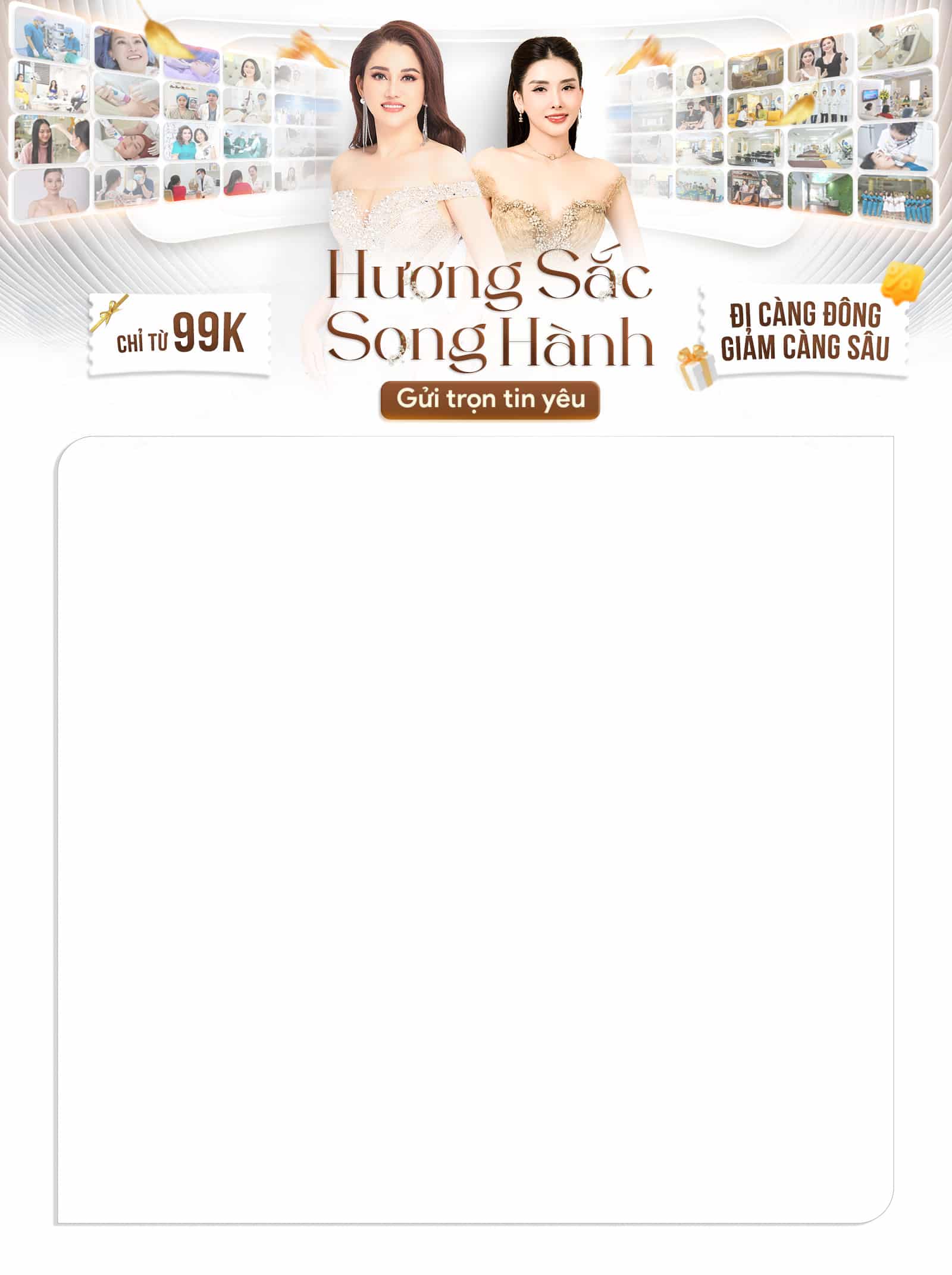 làm đẹp giá tốt hương sắc song hàng