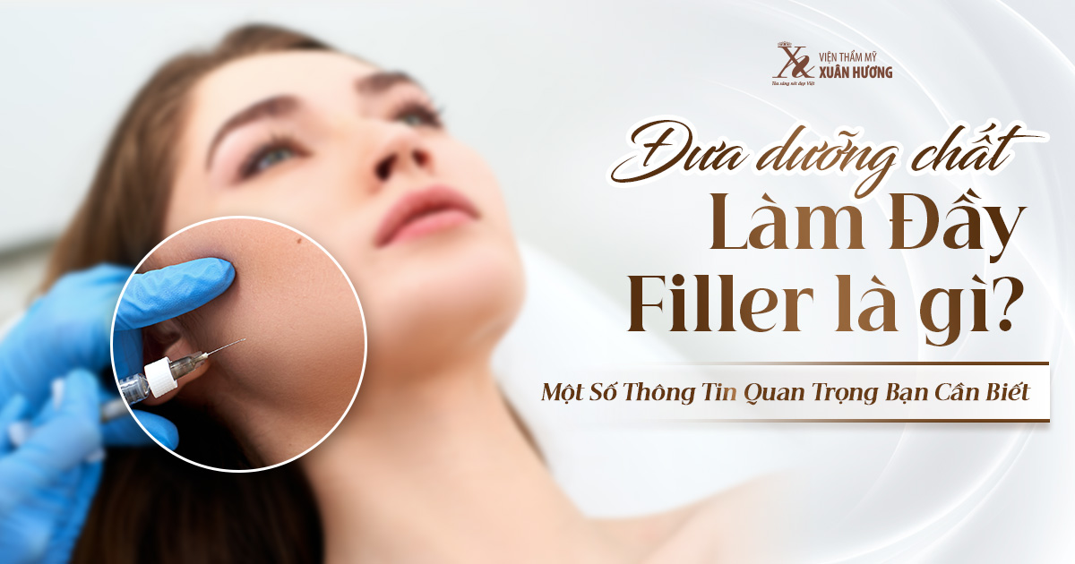 đưa dưỡng chất làm đầy filler