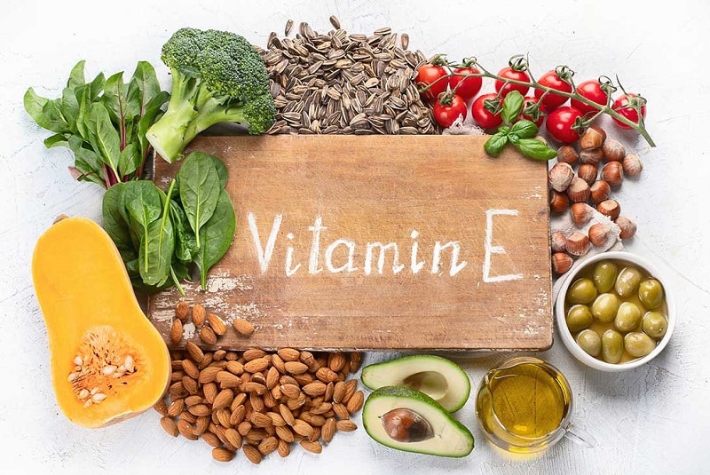 Vitamin E chống lão hóa 